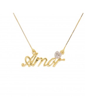 Gargantilha amor - 0030621 Gargantilha amor - 0030621